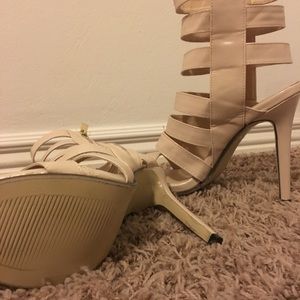 Strapped High Heels